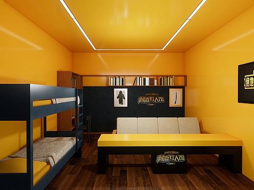 刺激战场竞技舞台  3D效果图设计