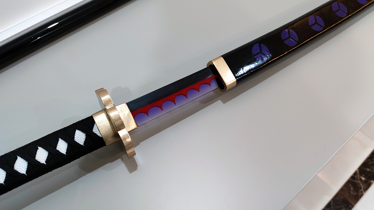 一手造物海贼王罗罗诺亚索隆の黑刀秋水