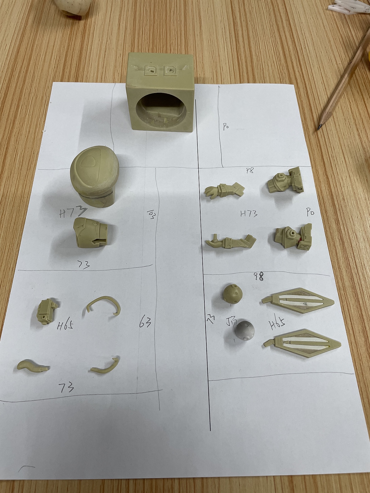 手板 pu开模版 模具图（图ZMjk3MjEyMDMy） - 玩具 - 站酷设计师潮玩盲盒工厂原创素材 - 站酷ZCOOL