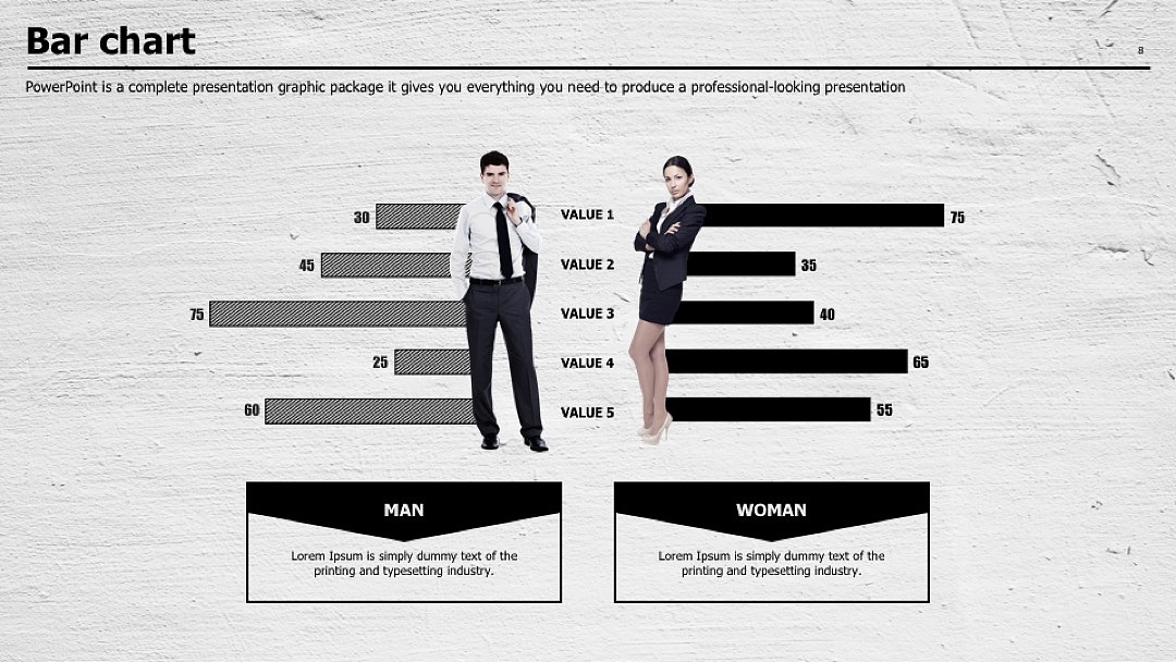 免费福利—黑色欧美创意商务PPT模板