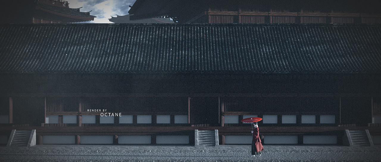 C4D和风概念短片《BAKUFU POLITICS》（图ZMjE0ODM4MDI0） - 动画/影视 - 站酷设计师岑钦原创素材 - 站酷ZCOOL