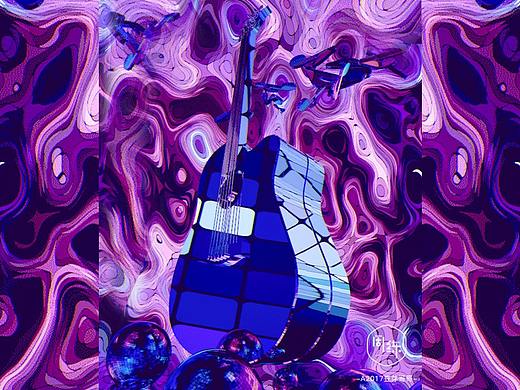 C4D周练习-迷幻色彩