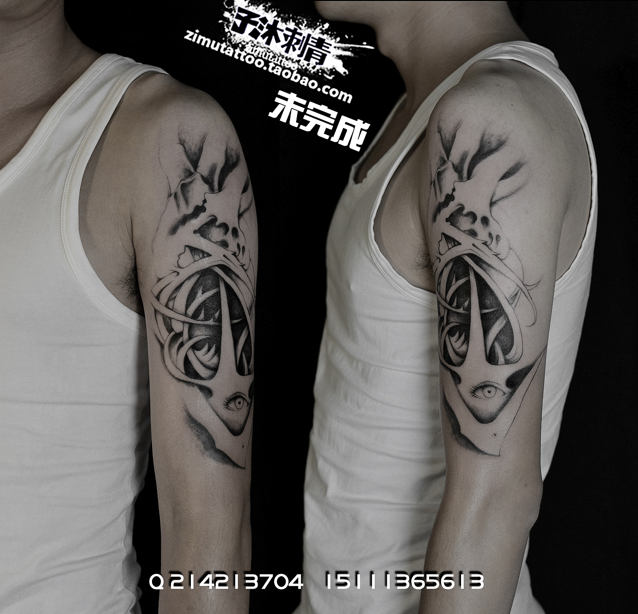 近期刺青作品 长沙子沐刺青文身纹身10月