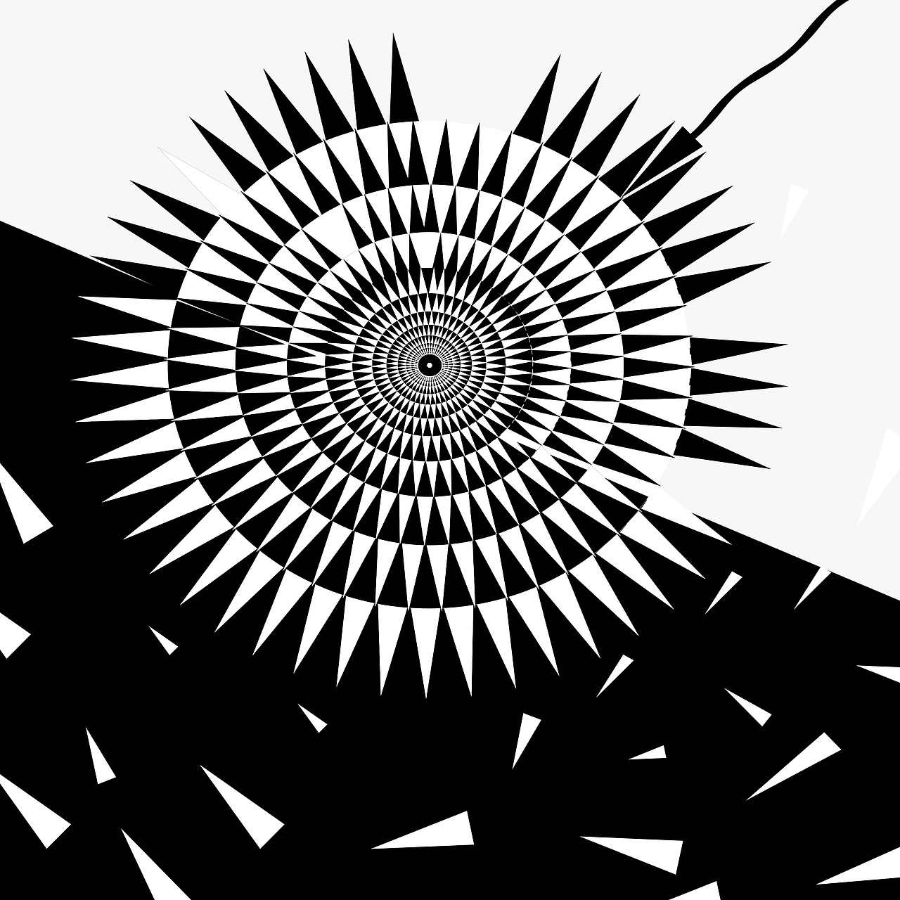 渐变构成特异构成均衡构成线面构成原创作品ui其他ui易知微ved设计师