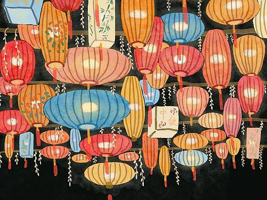 中秋节（个人主页-ZNjY2MDk3ODg=） - 创作习作 - 站酷设计师雷雷lyw原创素材 - 站酷ZCOOL