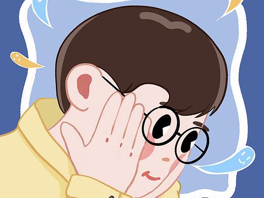 个人练习头像插画