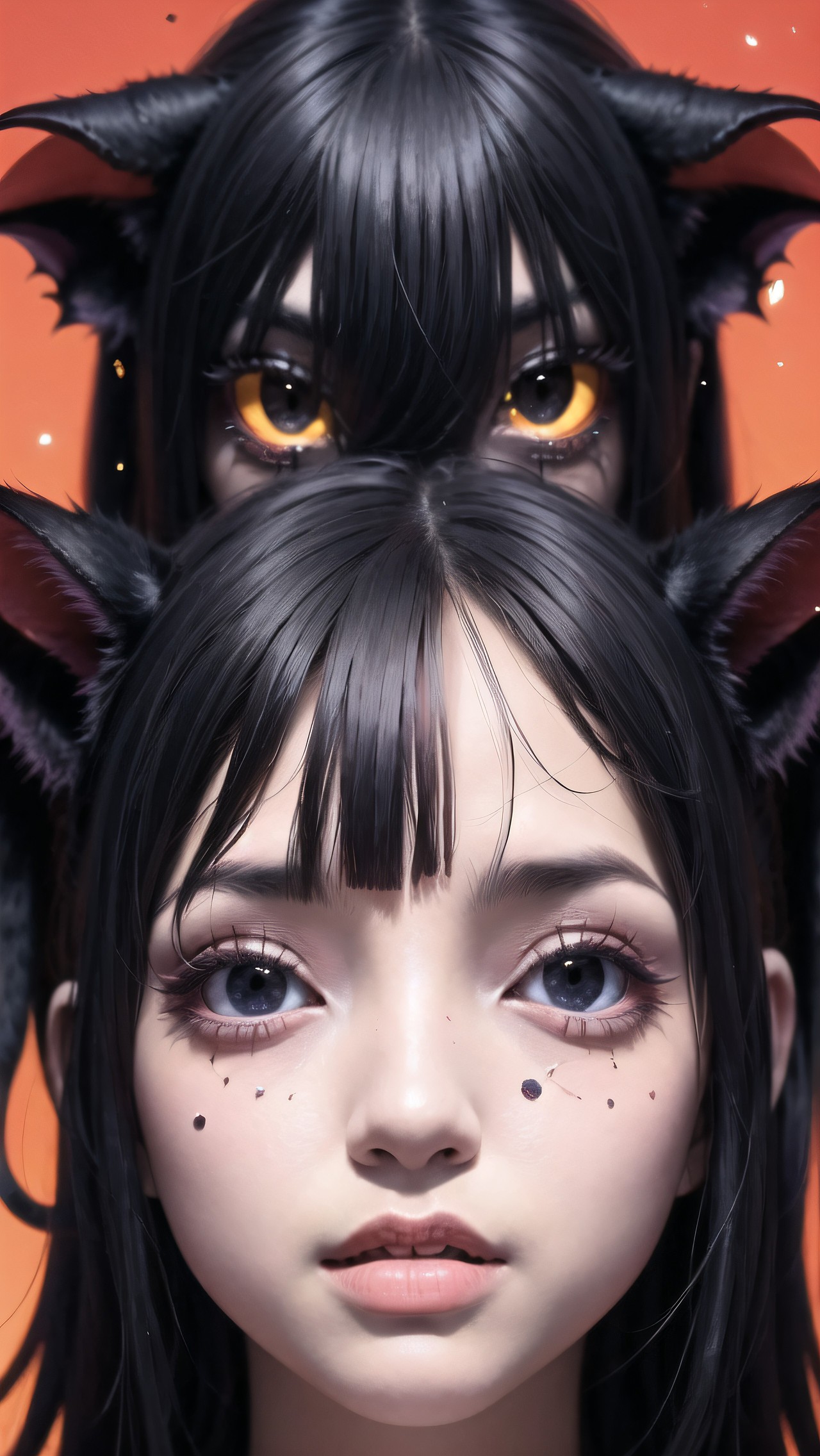 ai绘画，猫系男友，猫系闺蜜