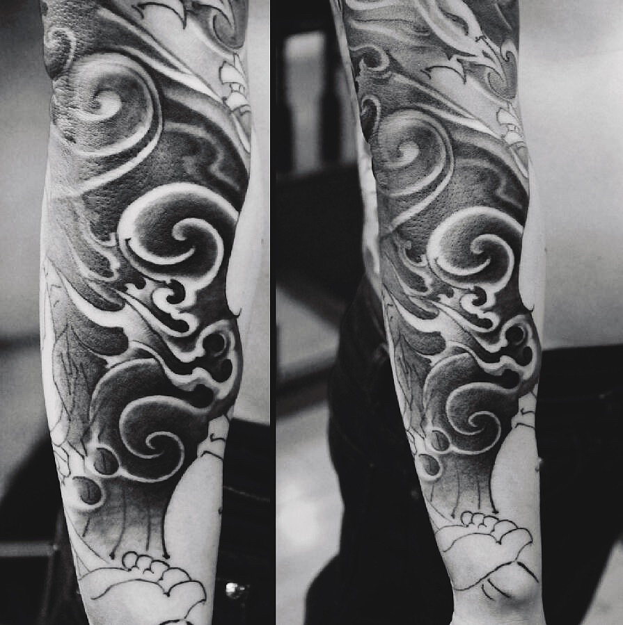 昆明鬼手纹身小鬼店作品