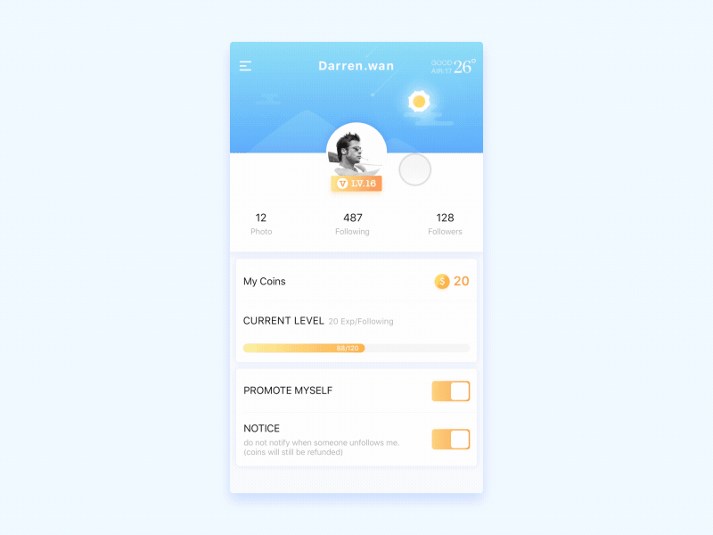 UI交互动画/UI交互动效/UI设计/UI界面设计(图ZNjY5NTcwODA=) - APP界面 - 站酷设计师海Darren原创素材 - 站酷ZCOOL