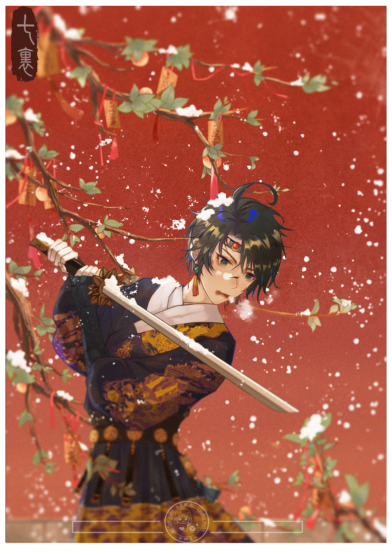 古风系列（图ZMjk5MzMzNjky） - 创作习作 - 站酷设计师七里在画画原创素材 - 站酷ZCOOL