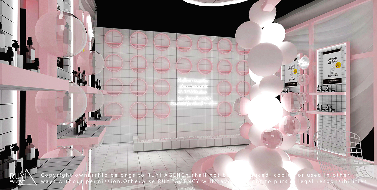 RUYI AGENCY EVENT·2018洋妆源美妆博览会（图ZMTY0NTE4NzQw） - 展陈设计 - 站酷设计师RUYIAGENCY原创素材 - 站酷ZCOOL
