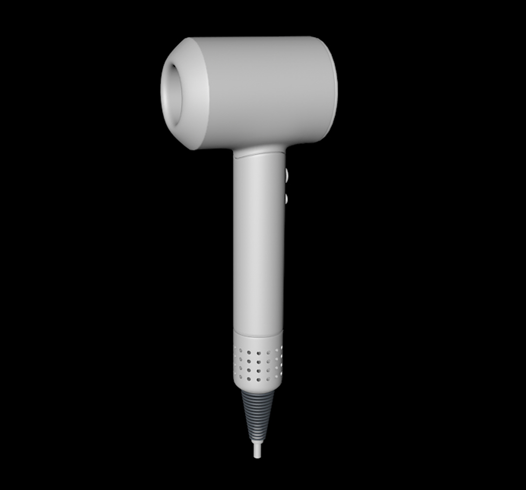 电动 吹风筒 剃须刀 运动手环 3C 数码 电子 产品 建模