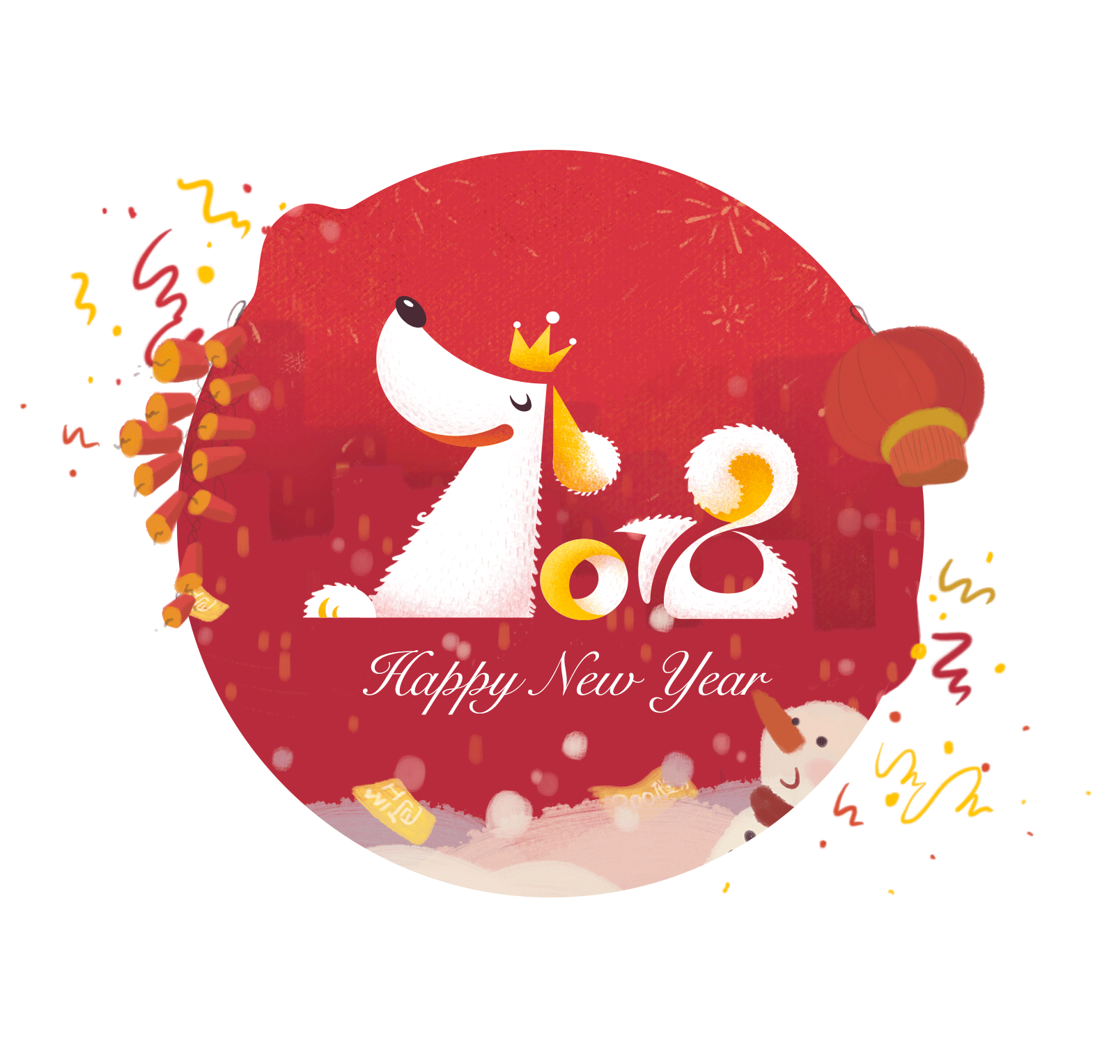 Happy New Year！（图ZMTA0MzkyNTMy） - 创作习作 - 站酷设计师黑金_PURE原创素材 - 站酷ZCOOL