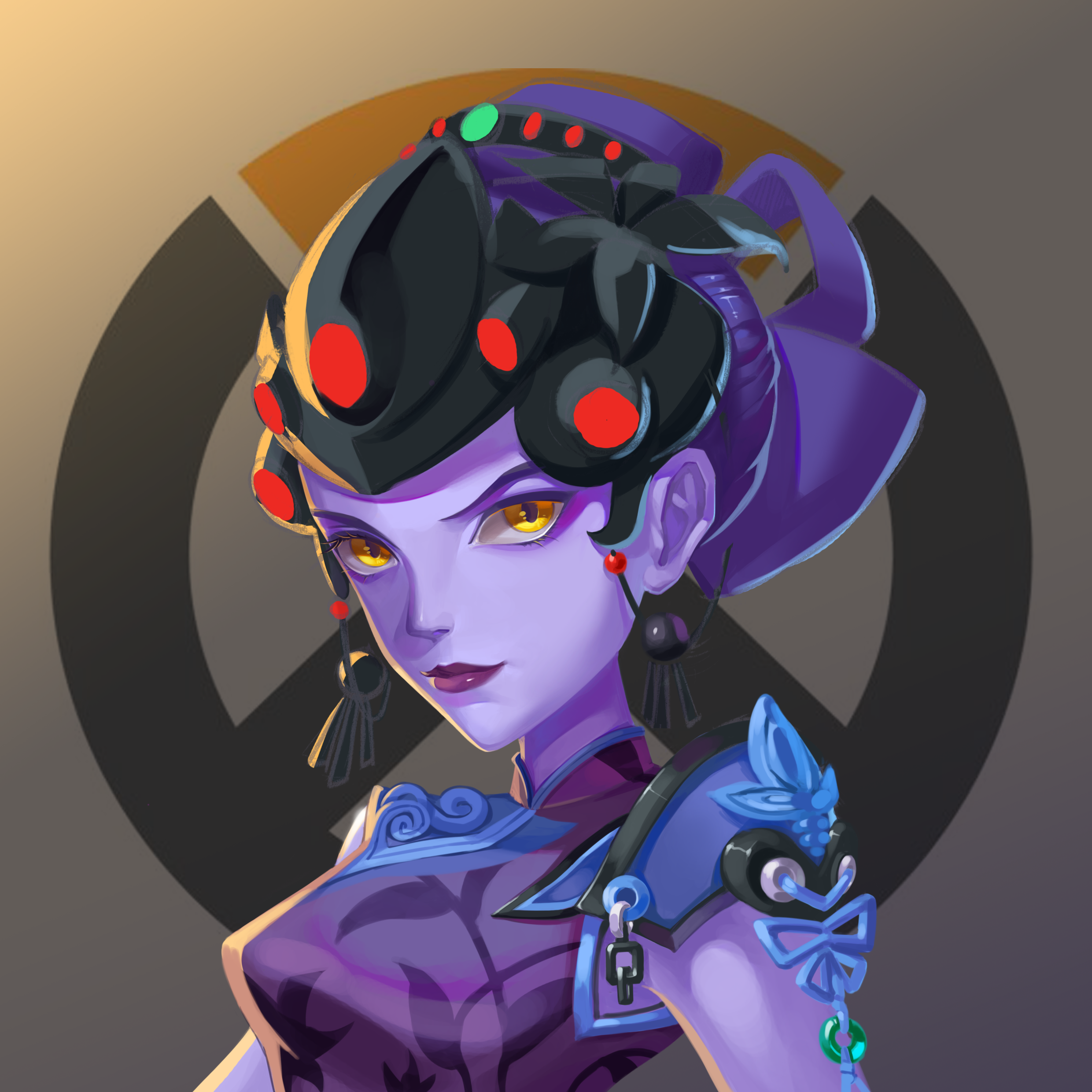 守望先锋同人练习黑百合