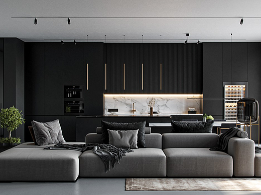 黑白简约，一种风格，一种生活！