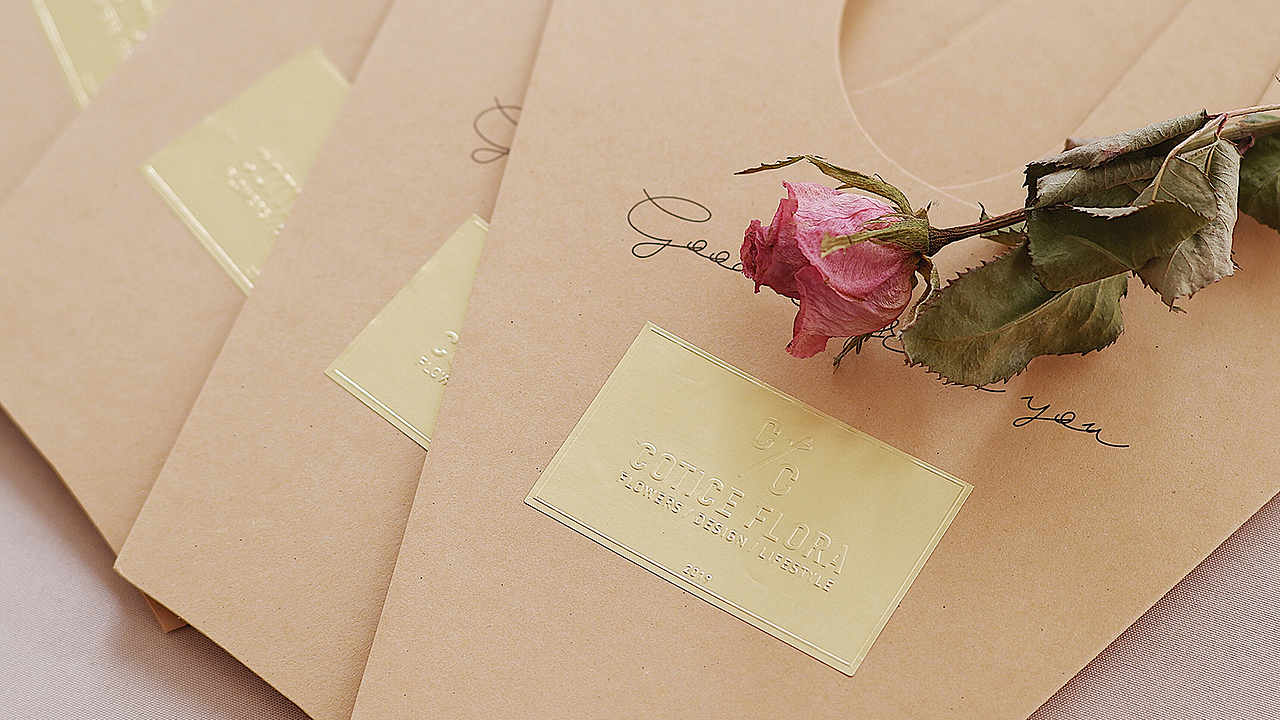 对角巷·COTICE FLORA | 花店品牌形象设计