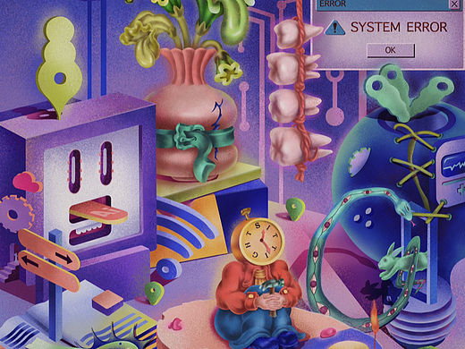 #现实与梦境#立体噪点静物