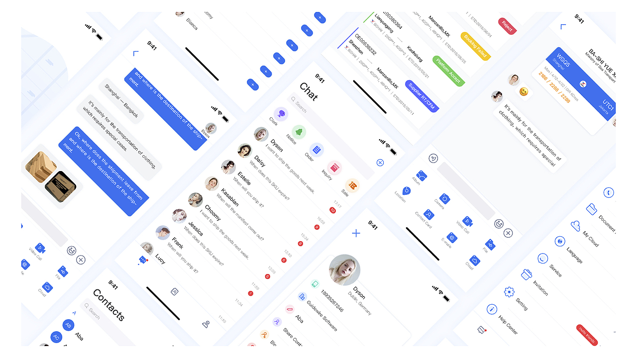Go Chat App Design（图ZMTk4NTM5NTgw） - 交互/UE - 站酷设计师UIada原创素材 - 站酷ZCOOL