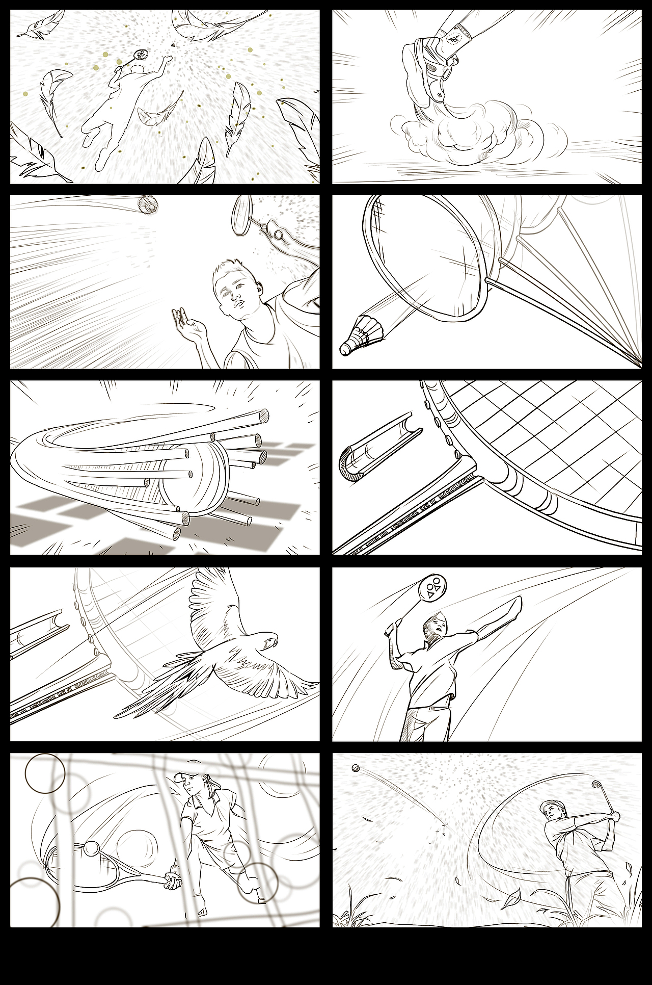 最新的一些分镜头（图ZNDIyMjQ1MTI=） - 设定/分镜 - 站酷设计师FANZHEWEN66原创素材 - 站酷ZCOOL