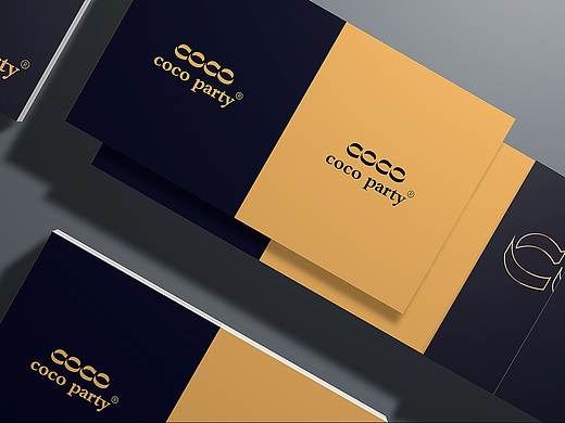 COCOPARTY女装服装品牌标志设计