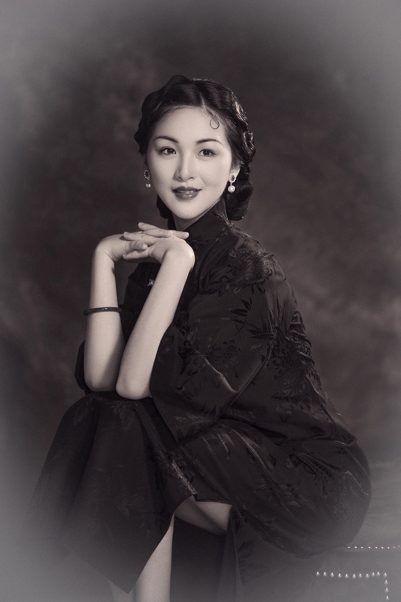 那时上海|摄影|人像摄影|谷子旗袍照相_原创作品-站酷zcool