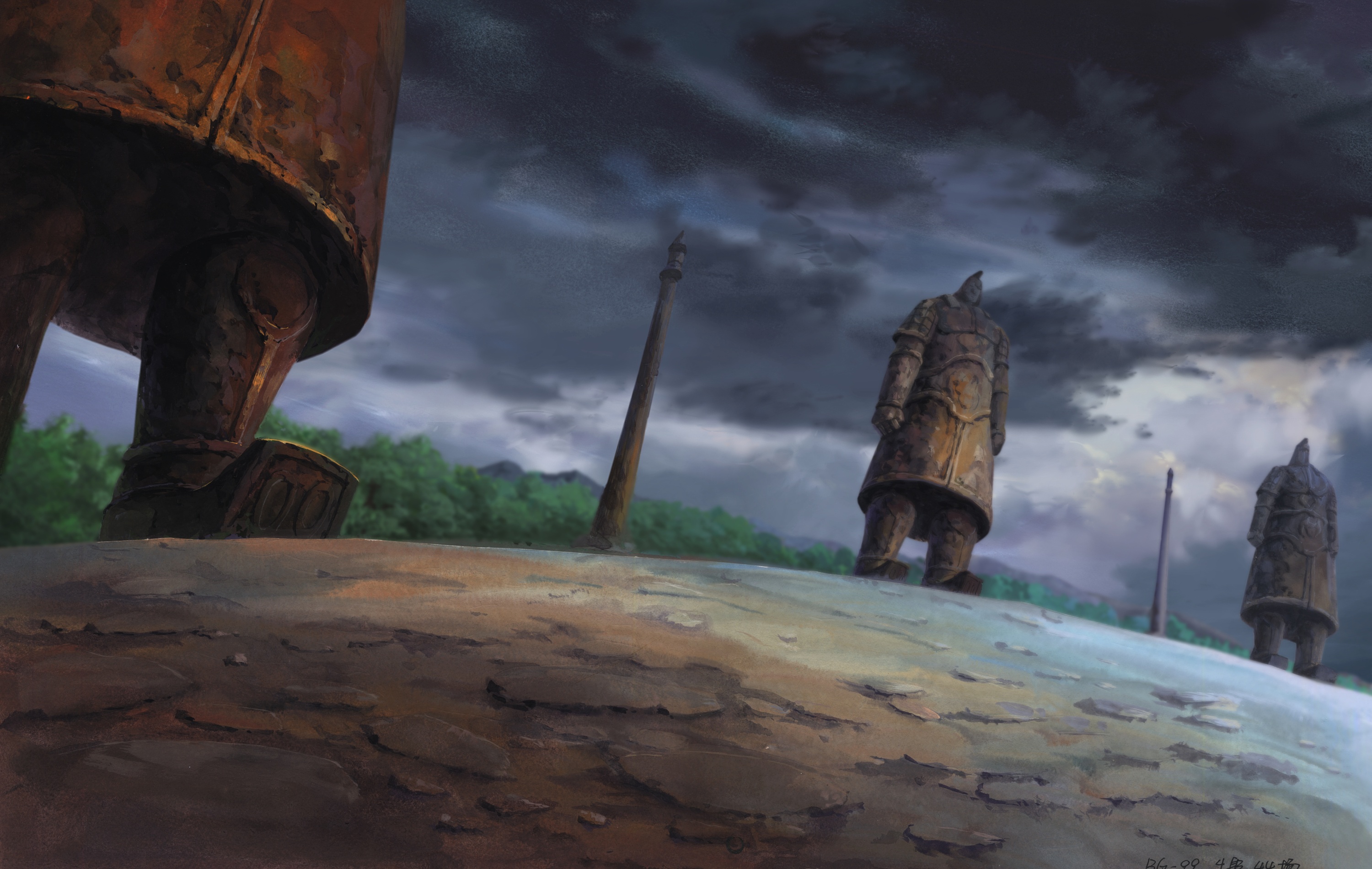 遗迹|插画|概念设定|糖醋排骨汤 - 原创作品 - 站酷 (zcool)