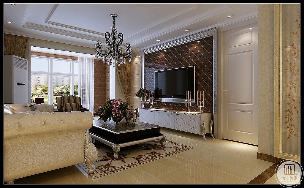 石家庄装修林荫大院138平欧式奢华案例（图ZMTI3OTA0NDAw） - 家装设计 - 站酷设计师金秋金秋呀原创素材 - 站酷ZCOOL