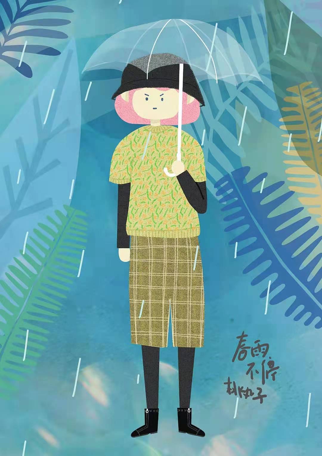 2021的春 ~ ~（图ZMjYzNzk3MjA0） - 创作习作 - 站酷设计师桃丸子画记原创素材 - 站酷ZCOOL