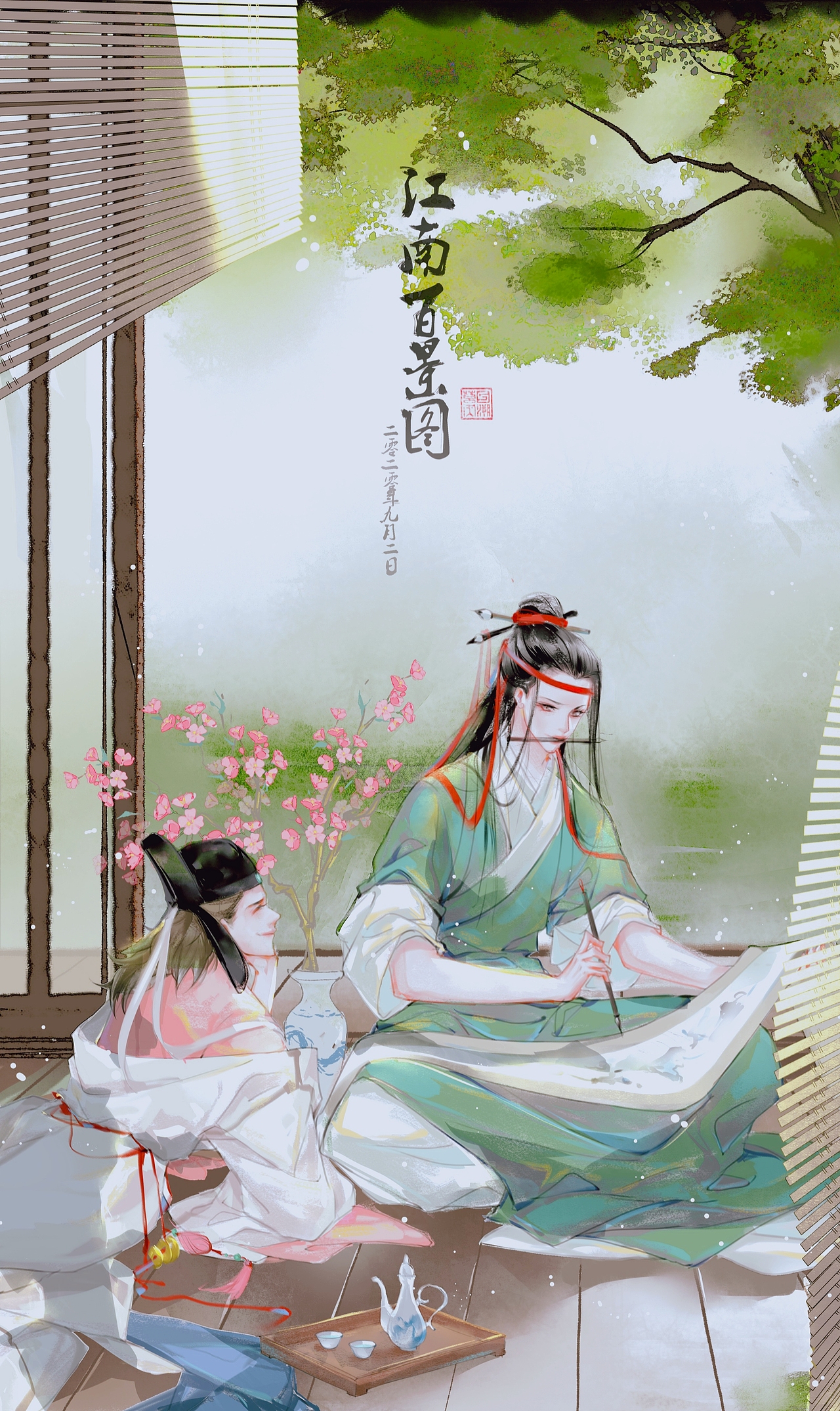 江南百景图|插画|创作习作|日溯_原创作品-站酷zcool