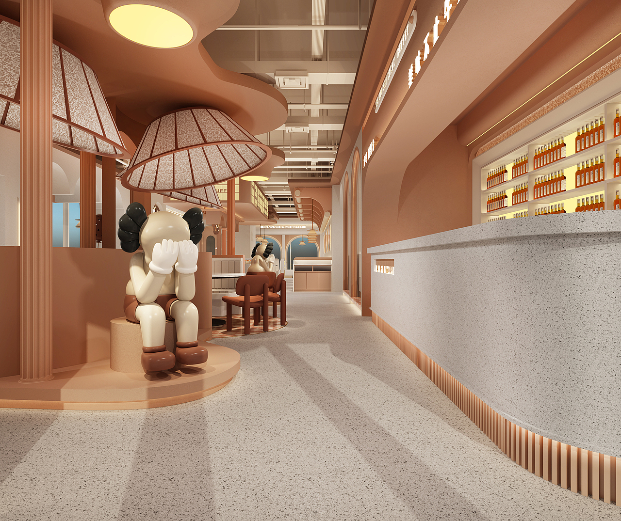 禾牛仕牛排馆（图ZMjk2MDc1NjE2） - 酒店餐饮设计 - 站酷设计师餐饮空间设计师原创素材 - 站酷ZCOOL