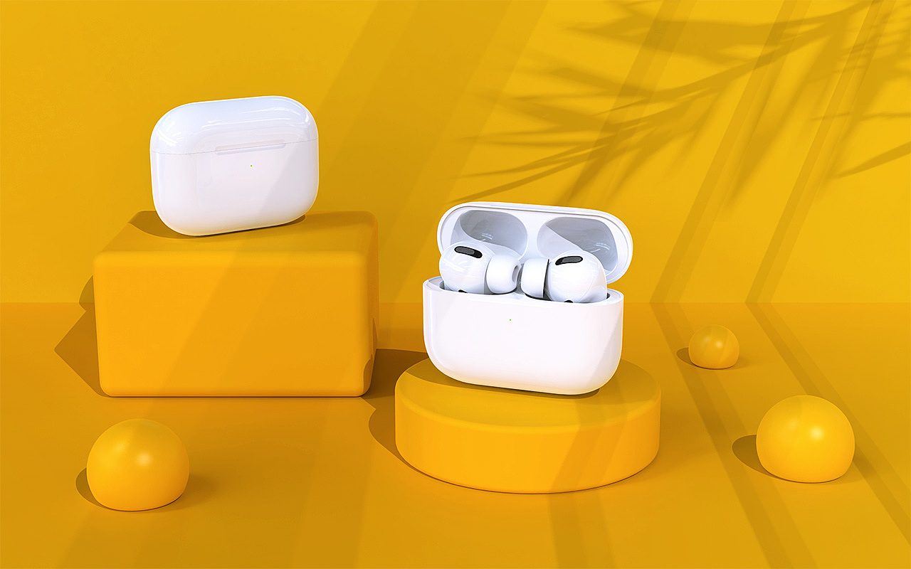 AirPods Pro建模渲染