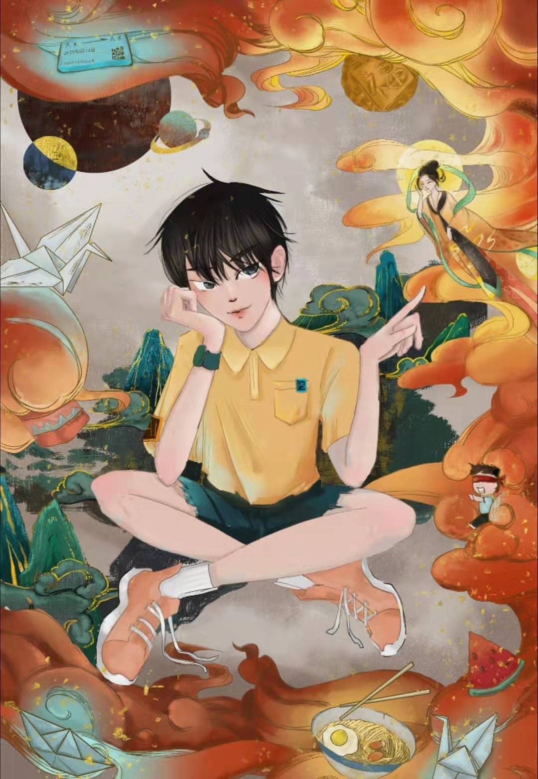 原创·阿门的日历投稿·封面（图ZMTgwOTc4Mzcy） - 创作习作 - 站酷设计师醒山今晚早点睡原创素材 - 站酷ZCOOL