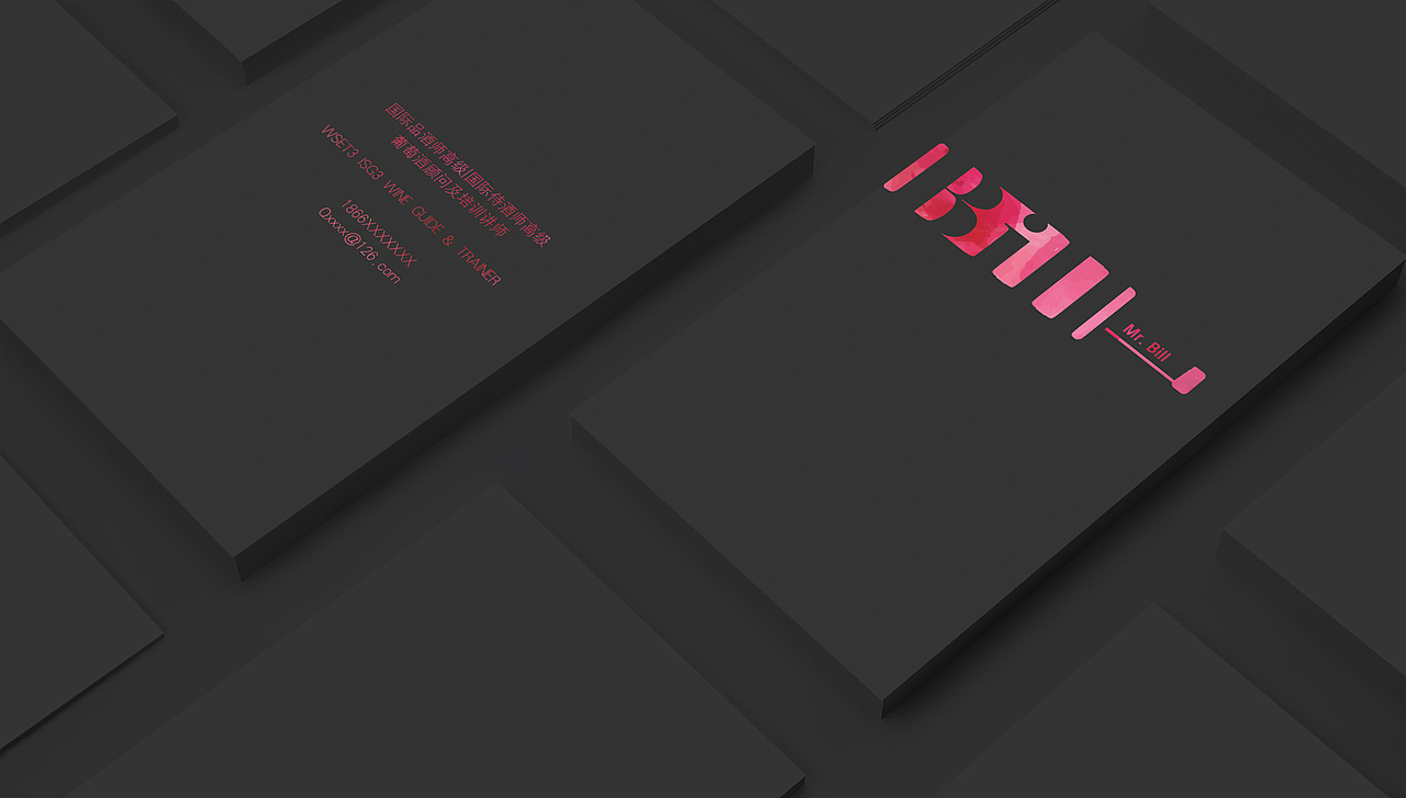 葡萄酒培训师名片