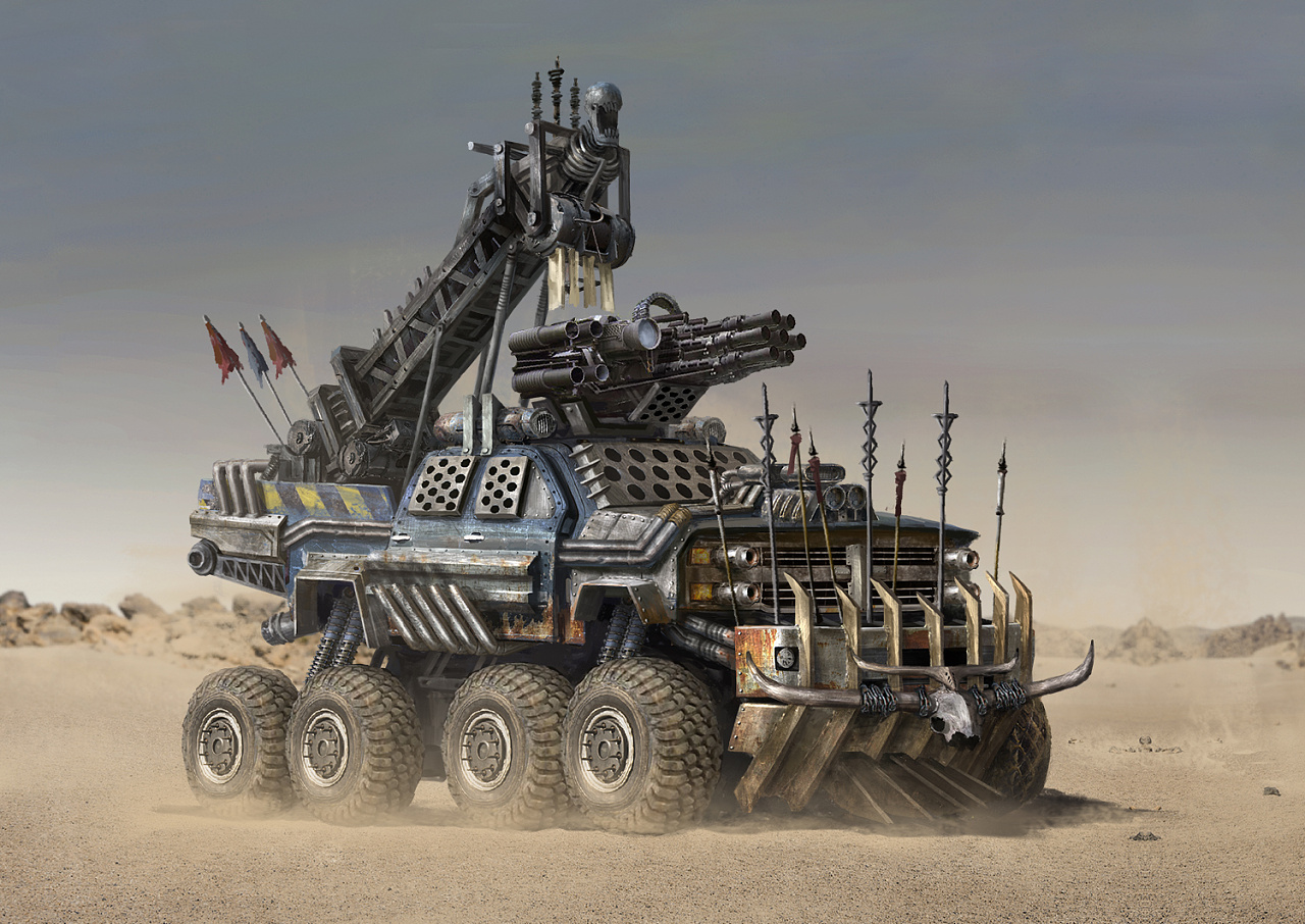 参考了《疯狂的麦克斯4》.