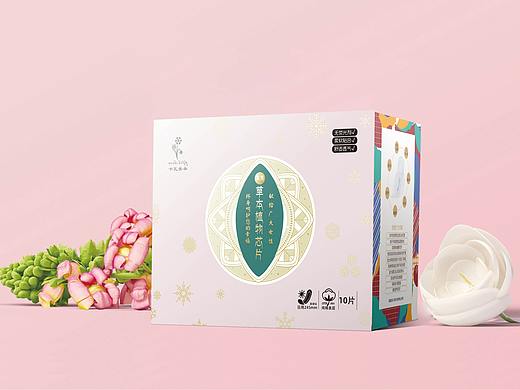 卡瓦美朵 藏族 女性护理包装 草本 马赛克包装