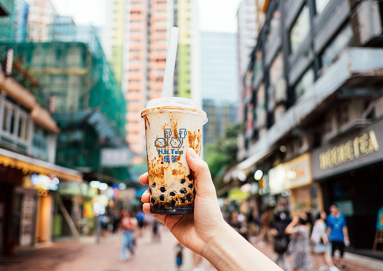 VI设计 | 乐茶 茶饮 奶茶 品牌全案设计 vi