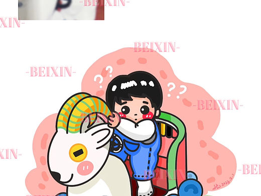 挑战画100个小朋友!2/100