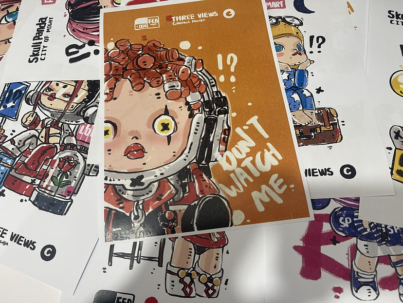 ipad涂鸦风格插画（图ZMzQwMjAyNjIw） - 新锐潮流插画 - 站酷设计师elijah多力原创素材 - 站酷ZCOOL