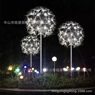 户外光纤蒲公英广场灯 铭星灯饰工厂 专业定制