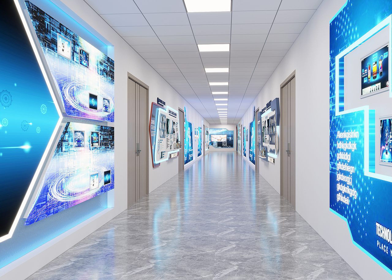 工装文化长廊展厅