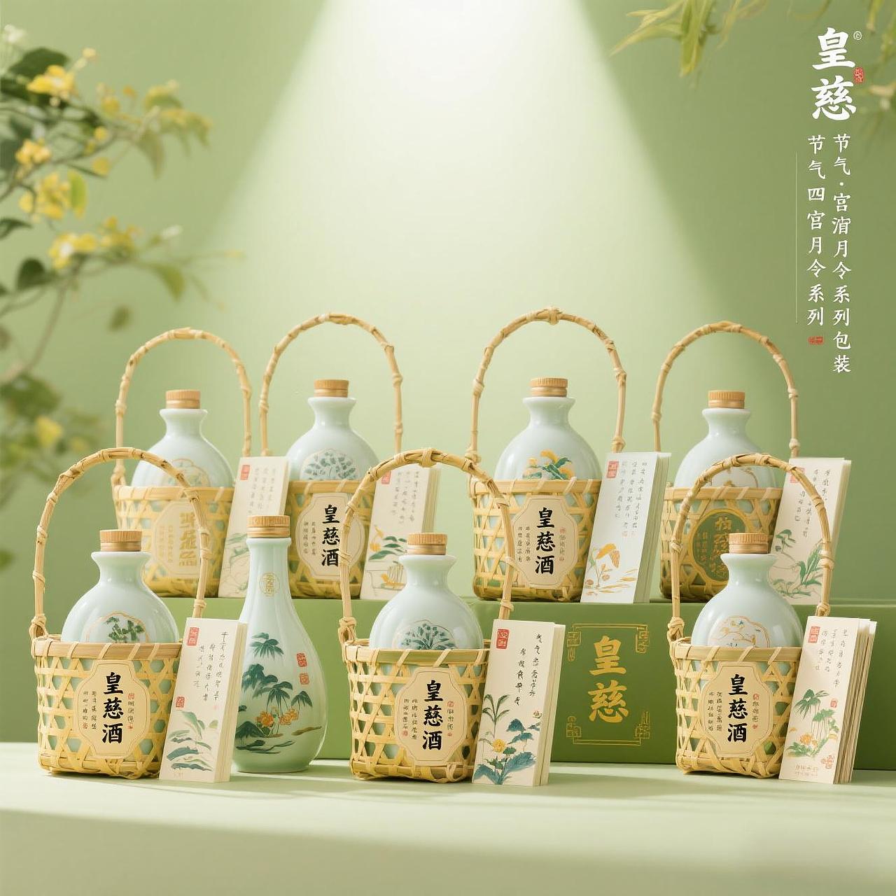 皇慈酒包装设计