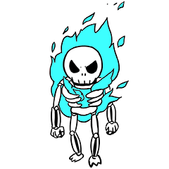 亡灵小骷 微信表情