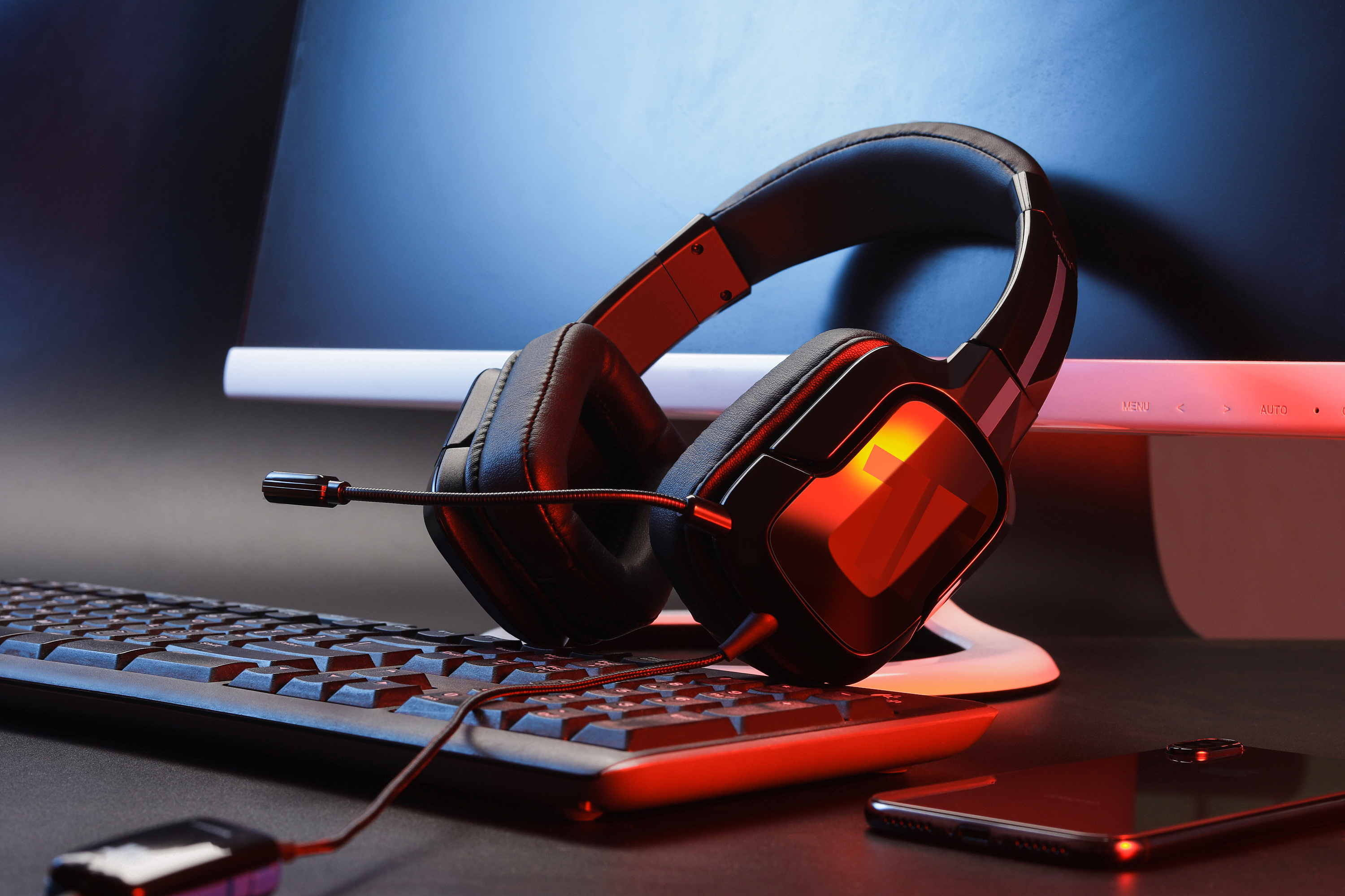 tritton电竞耳机拍摄