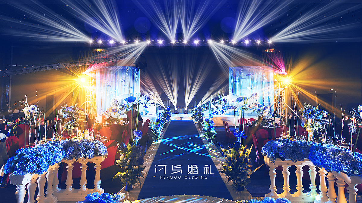 河马婚礼｜海洋主题婚礼（蓝色＋白色）（图ZMTM3ODkwMzEy） - 人文/纪实摄影 - 站酷设计师河马婚礼原创素材 - 站酷ZCOOL
