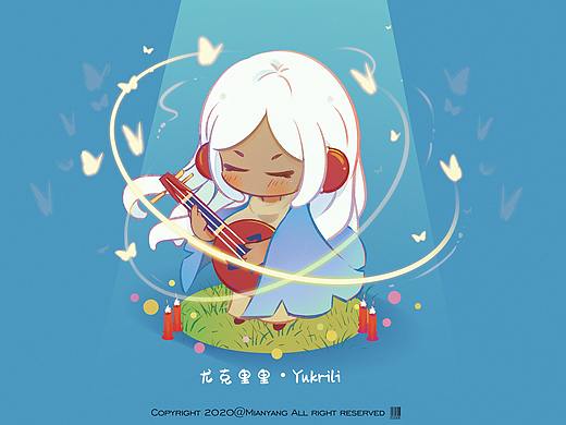 同人插图·光遇（个人主页-ZNDcyNTU5OTI=） - 创作习作 - 站酷设计师阿漾漾原创素材 - 站酷ZCOOL