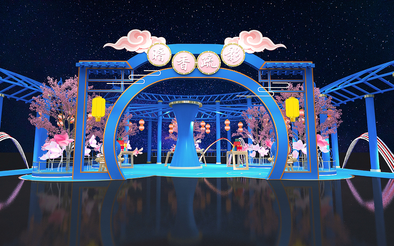 国潮小品（图ZMjM4MDYwNzk2） - 其他三维 - 站酷设计师威鹏设计原创素材 - 站酷ZCOOL