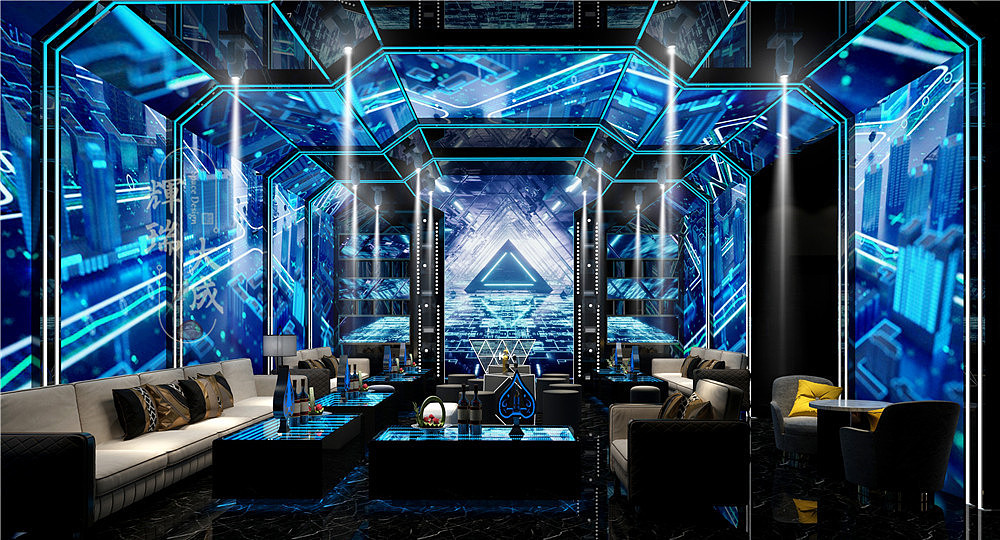 KTV,KTV效果图,KTV包间,KTV设计,辉瑞大成