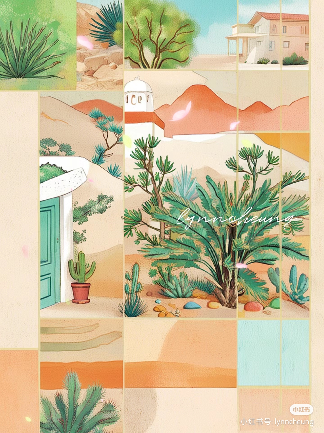 #插画 环保系列 爱护环境 爱护地球