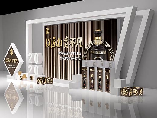 舞美 美陈 劲牌匠赏深圳发布会部分效果设计