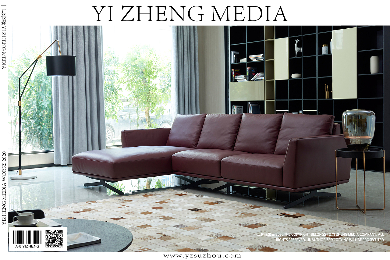 ##家具摄影 | 现代皮沙发拍摄 ✖ YZ MEDIA